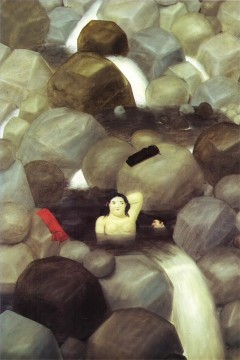 Fernando Botero œuvres - La cascade Fernando Botero